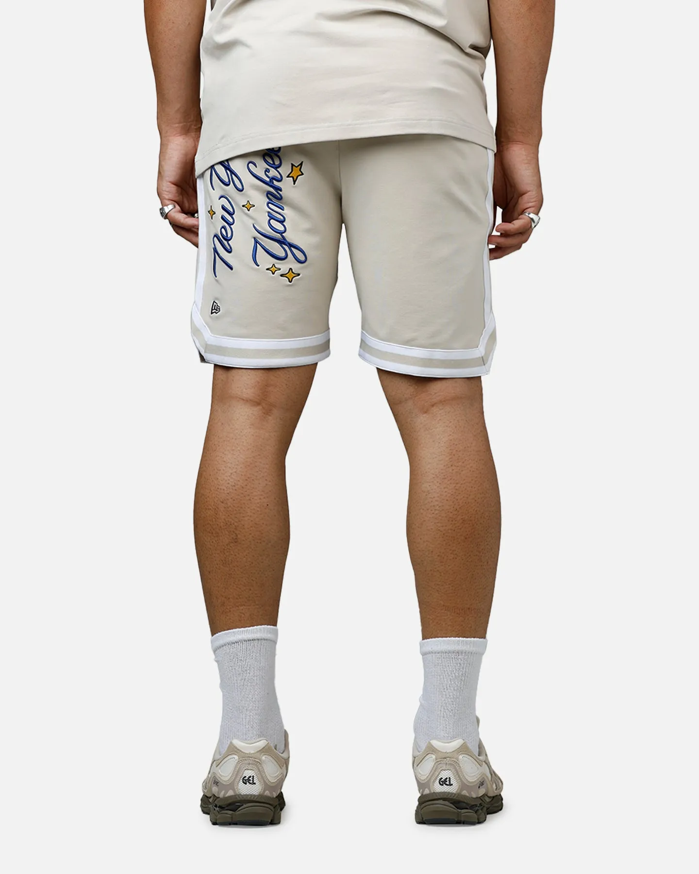 New Era New York Yankees 'Logo Select' Summer Shorts Stone sold by Culture Kings product image thumbnail 5