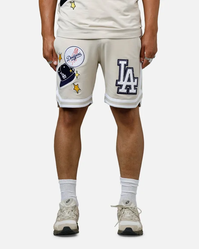 New Era Los Angeles Dodgers 'Logo Select' Summer Shorts Stone sold by Culture Kings