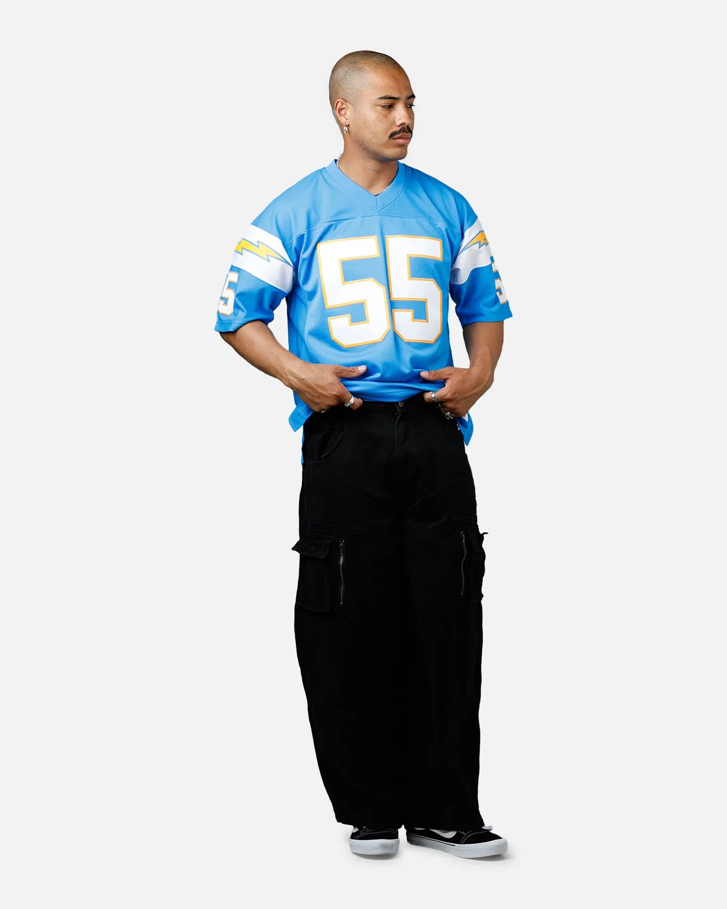 Mitchell & Ness Los Angeles Chargers Junior Seau #55 Legacy Jersey Powder Blue sold by Culture Kings product image thumbnail 3