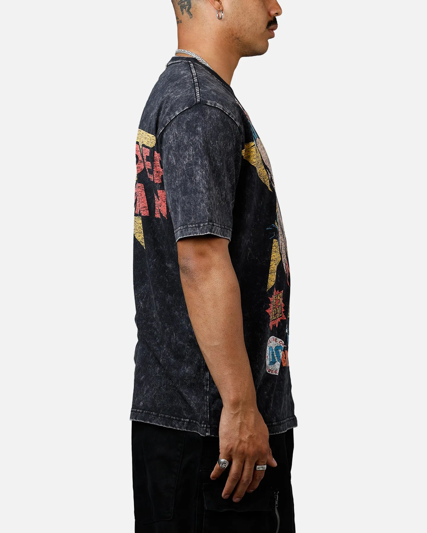 New Era X DC Wonder Women T-Shirt Washed Black sold by Culture Kings product image thumbnail 4