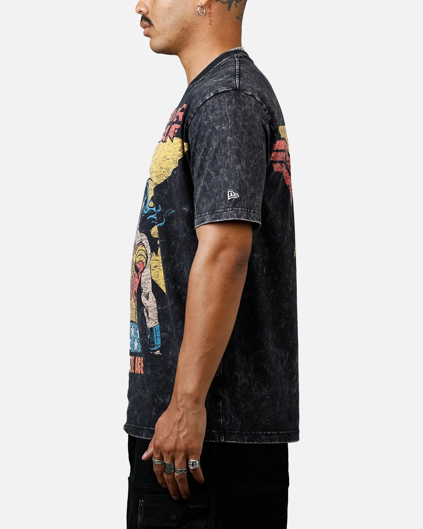 New Era X DC Wonder Women T-Shirt Washed Black sold by Culture Kings product image thumbnail 5