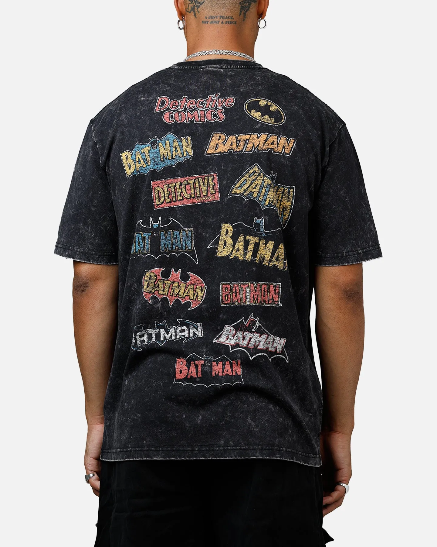 New Era X DC Batman T-Shirt Washed Black sold by Culture Kings product image thumbnail 2