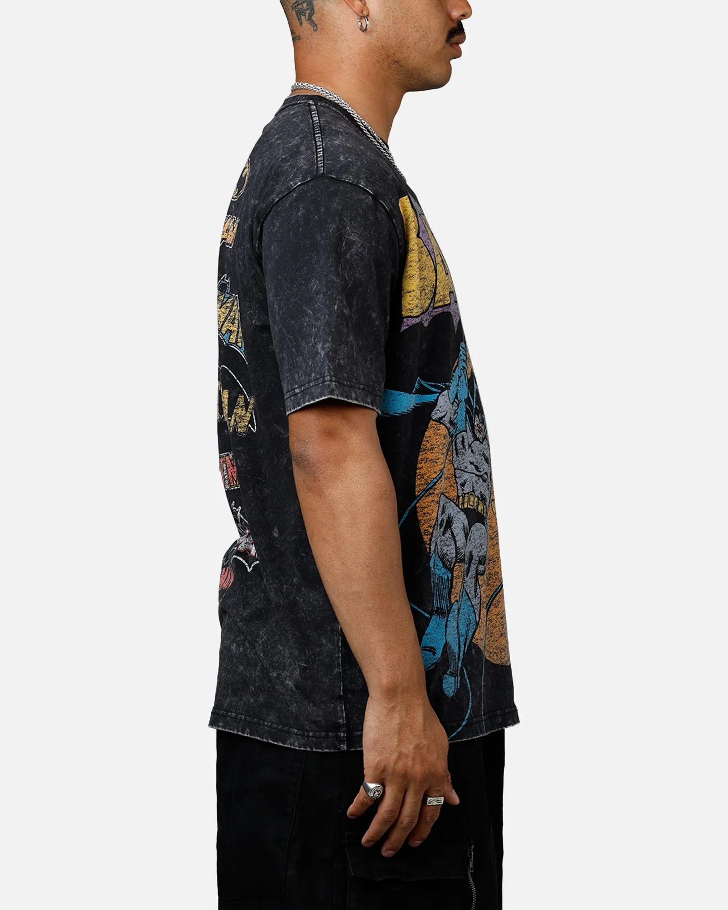 New Era X DC Batman T-Shirt Washed Black sold by Culture Kings product image thumbnail 4