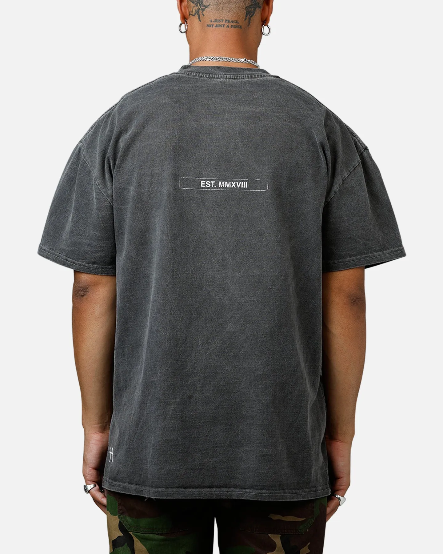 Saint Morta Liberty Boxy T-Shirt Black Wash sold by Culture Kings product image thumbnail 2