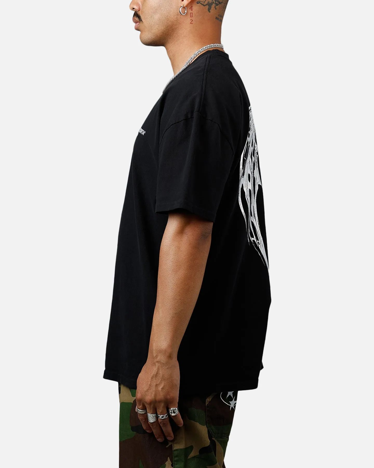 Saint Morta Departed Boxy T-Shirt Black sold by Culture Kings product image thumbnail 5