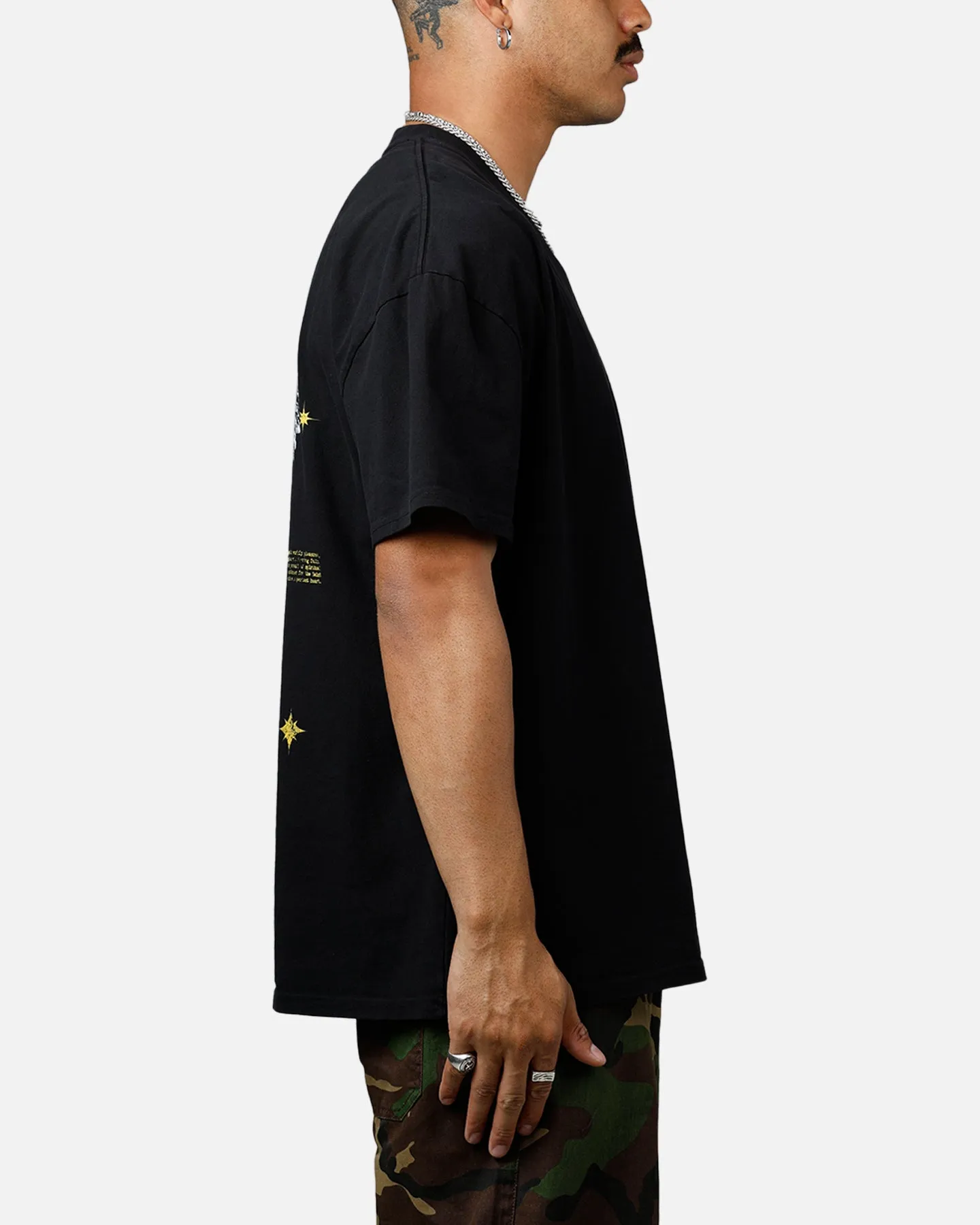Saint Morta Realm Of Return Boxy T-Shirt Black sold by Culture Kings product image thumbnail 4
