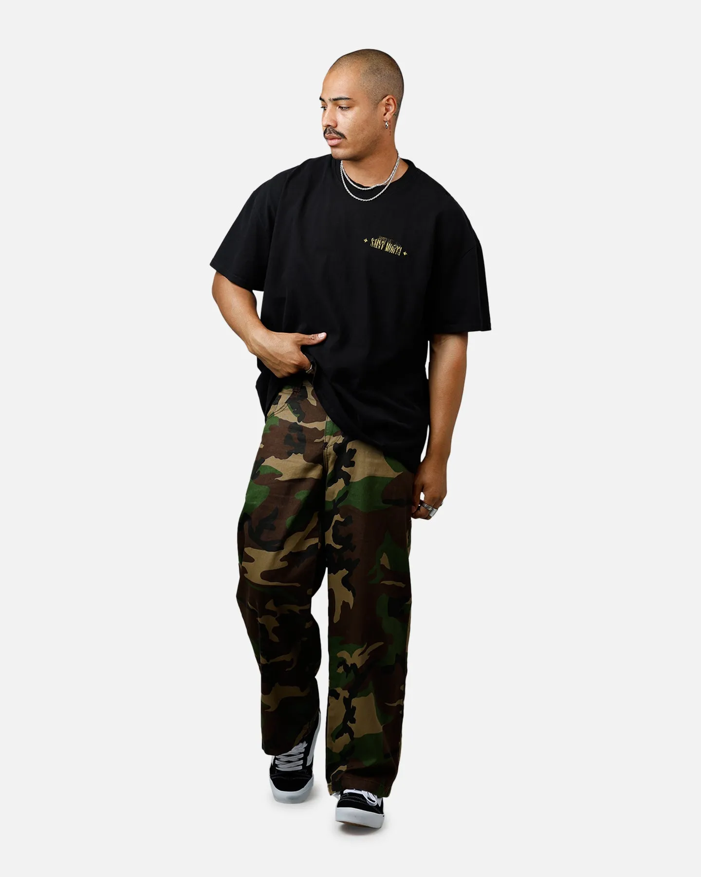 Saint Morta Realm Of Return Boxy T-Shirt Black sold by Culture Kings product image thumbnail 3
