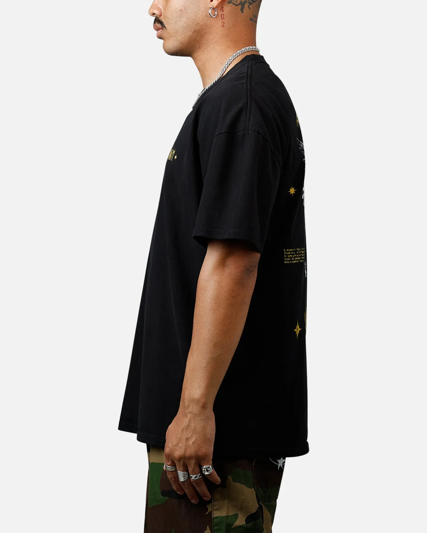 Saint Morta Realm Of Return Boxy T-Shirt Black sold by Culture Kings product image thumbnail 5