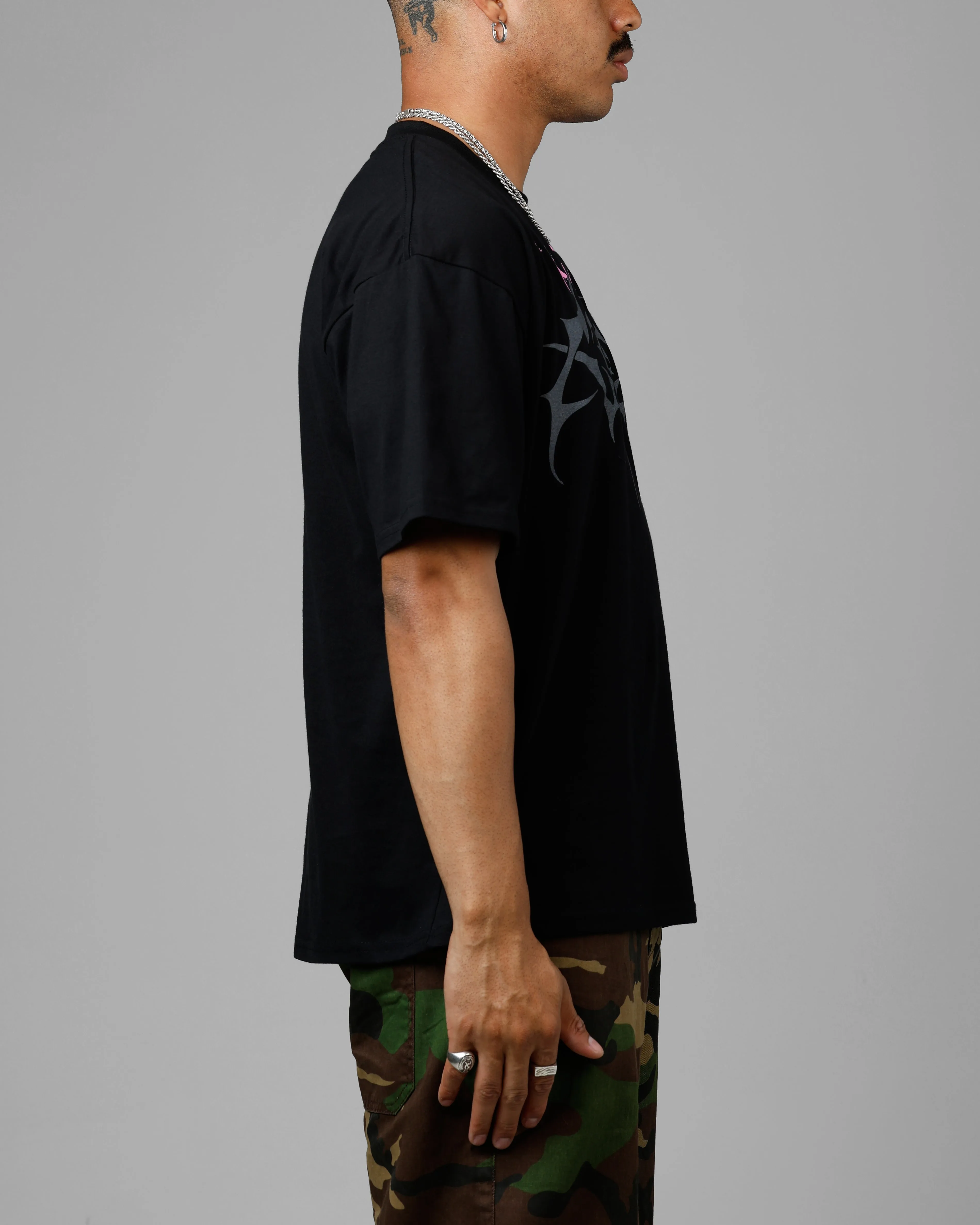 Loiter Starstruckd T-Shirt Black sold by Culture Kings product image thumbnail 4