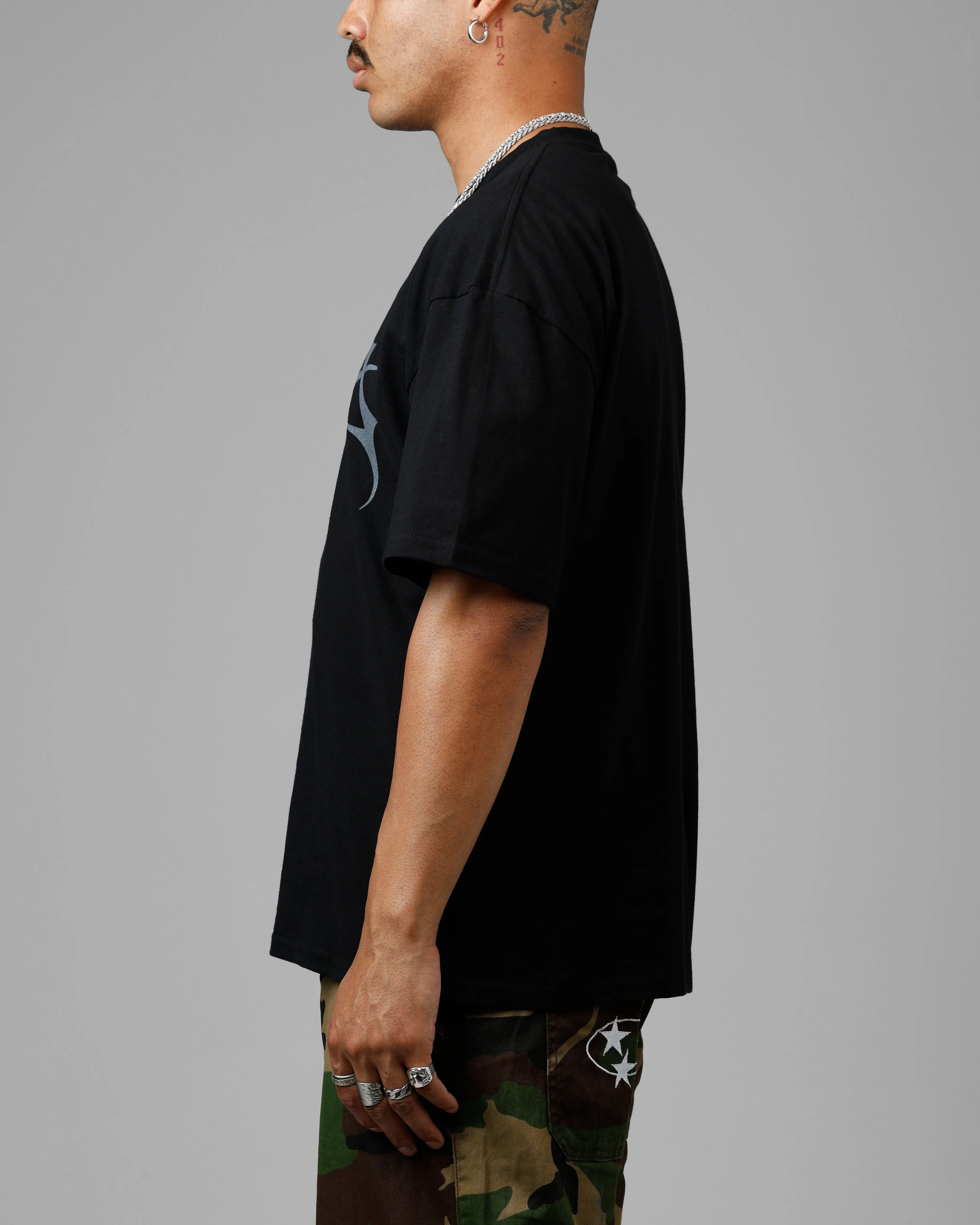 Loiter Starstruckd T-Shirt Black sold by Culture Kings product image thumbnail 5