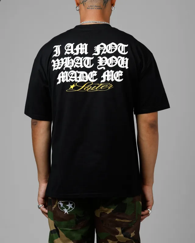 Loiter Made Me Puff Print T-Shirt Black sold by Culture Kings