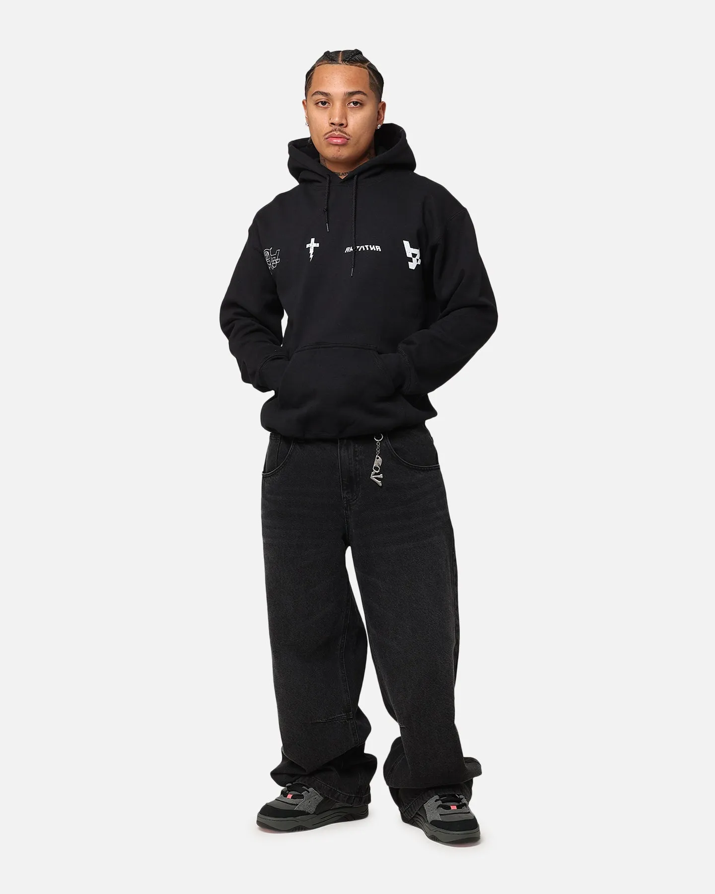 The Anti Order Stacked Hoodie Black/White sold by Culture Kings product image thumbnail 4