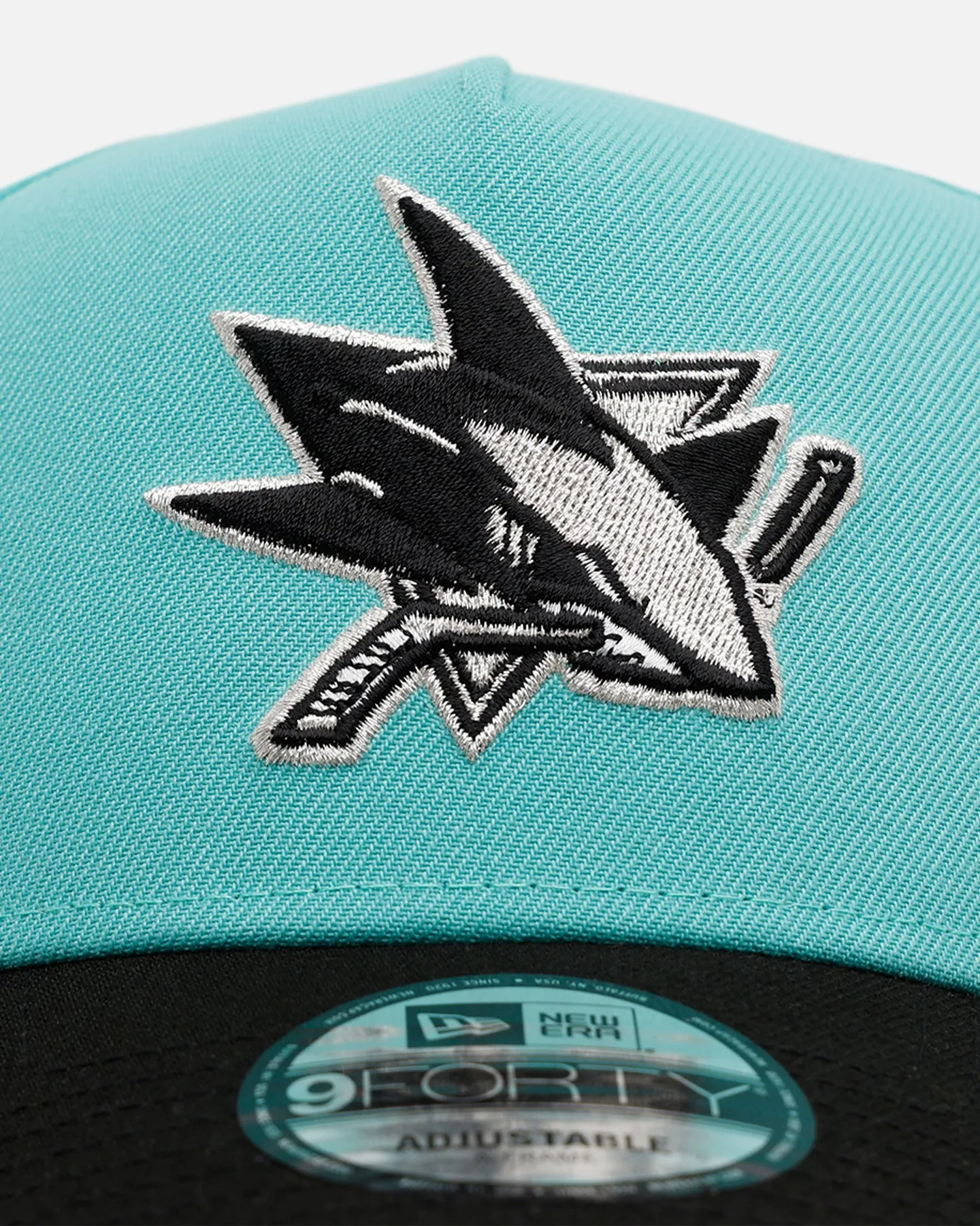 New Era San Jose Sharks 'Diamonds Are Forever' 9FORTY A-Frame Snapback Mint sold by Culture Kings product image thumbnail 5
