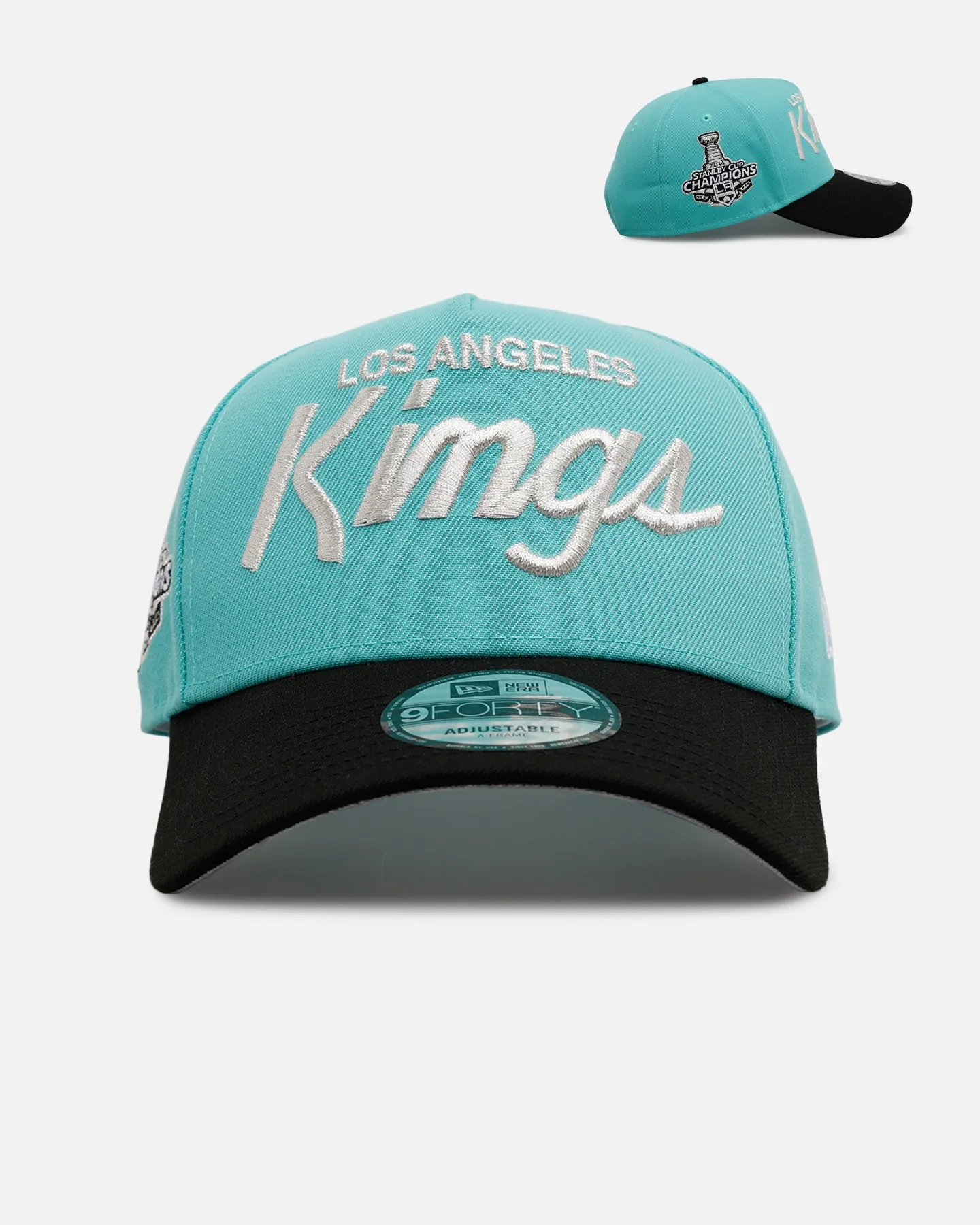 New Era Los Angeles Kings 'Diamonds Are Forever' 9FORTY A-Frame Snapback Mint sold by Culture Kings