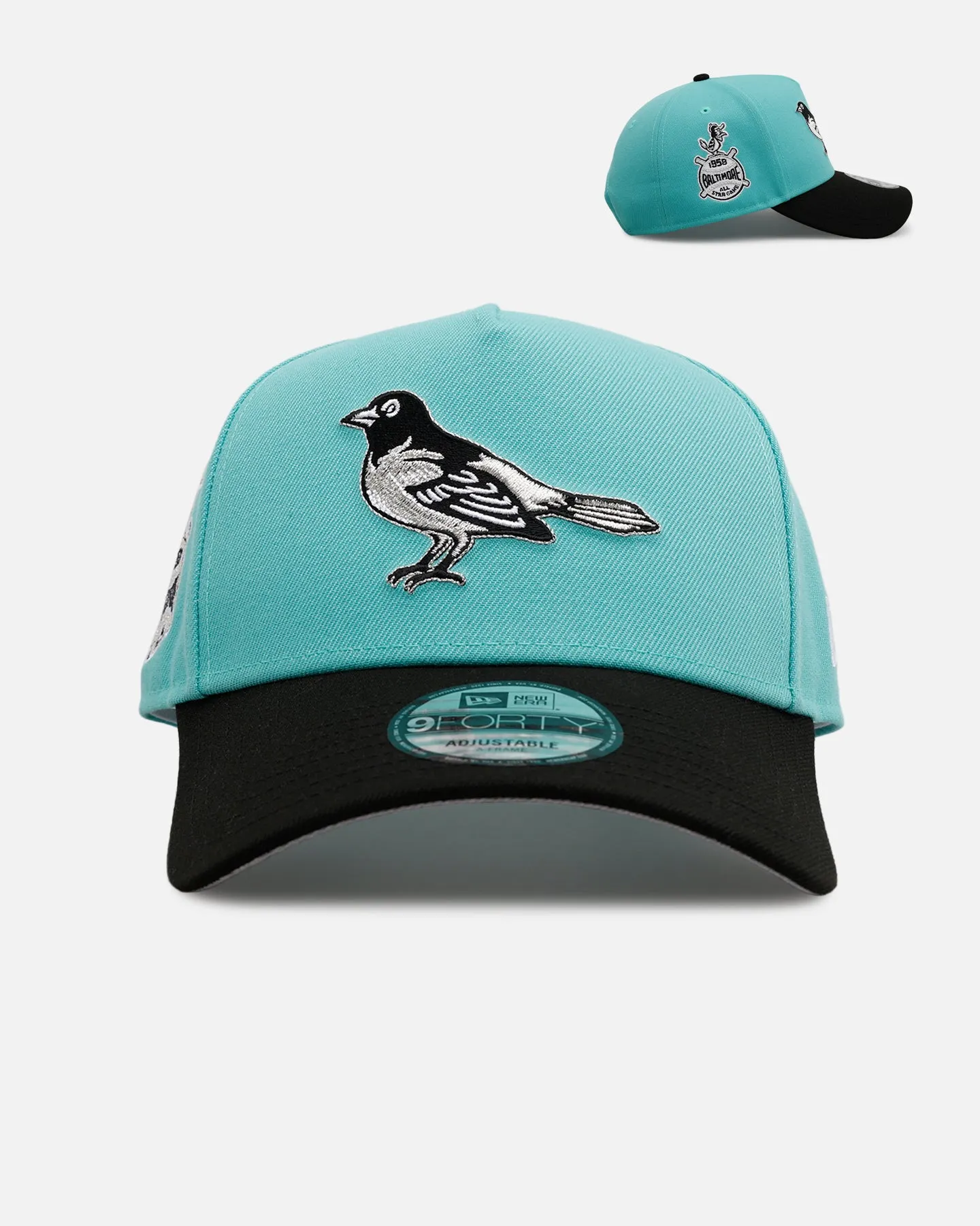 New Era Baltimore Orioles 'Diamonds Are Forever' 9FORTY A-Frame Snapback Mint sold by Culture Kings