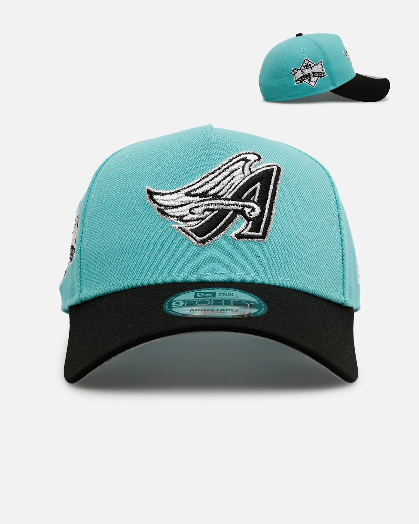 New Era Los Angeles Angels 'Diamonds Are Forever' 9FORTY A-Frame Snapback Mint sold by Culture Kings