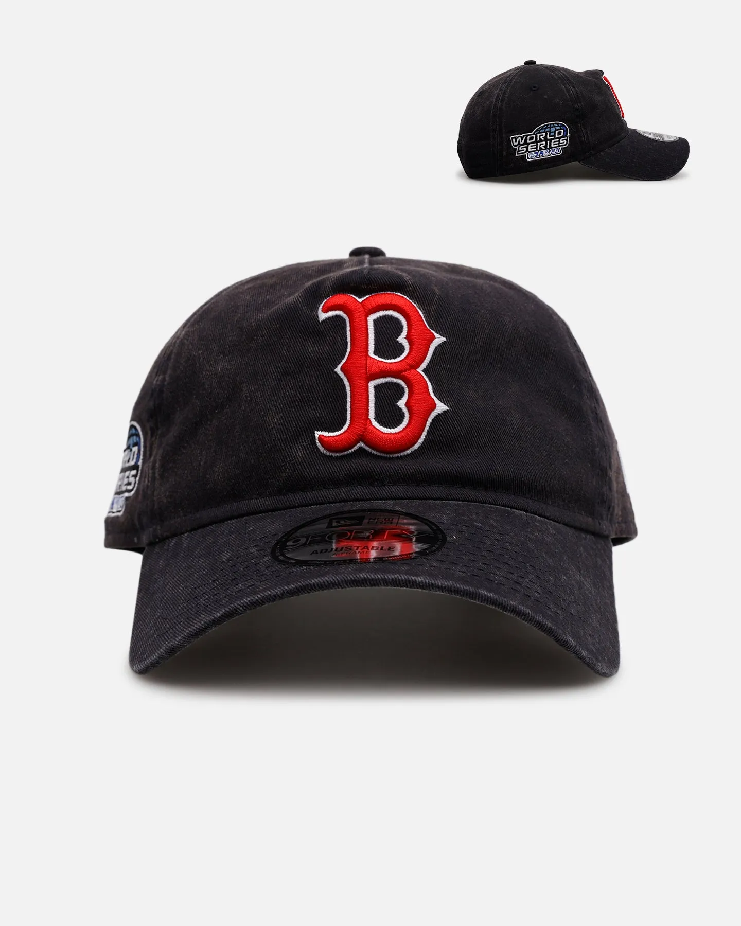 New Era Boston Red Sox 'Washed Team Color' Unstructured 9FORTY A-Frame Snapback Official Team Color sold by Culture Kings