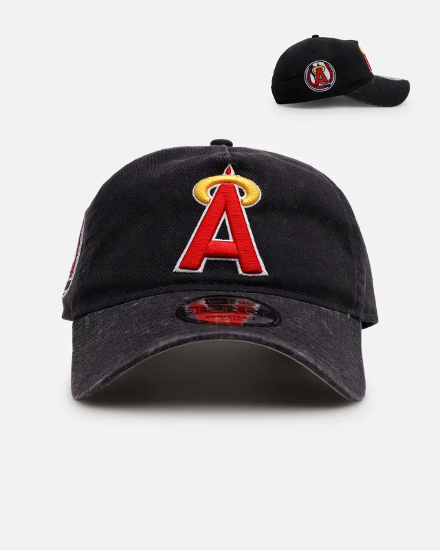 New Era Los Angeles Angels 'Washed Team Color' Unstructured 9FORTY A-Frame Snapback Official Team Color sold by Culture Kings