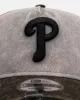New Era Philadelphia Phillies 'Washed Storm Gray' 9FORTY A-Frame Snapback Gray sold by Culture Kings