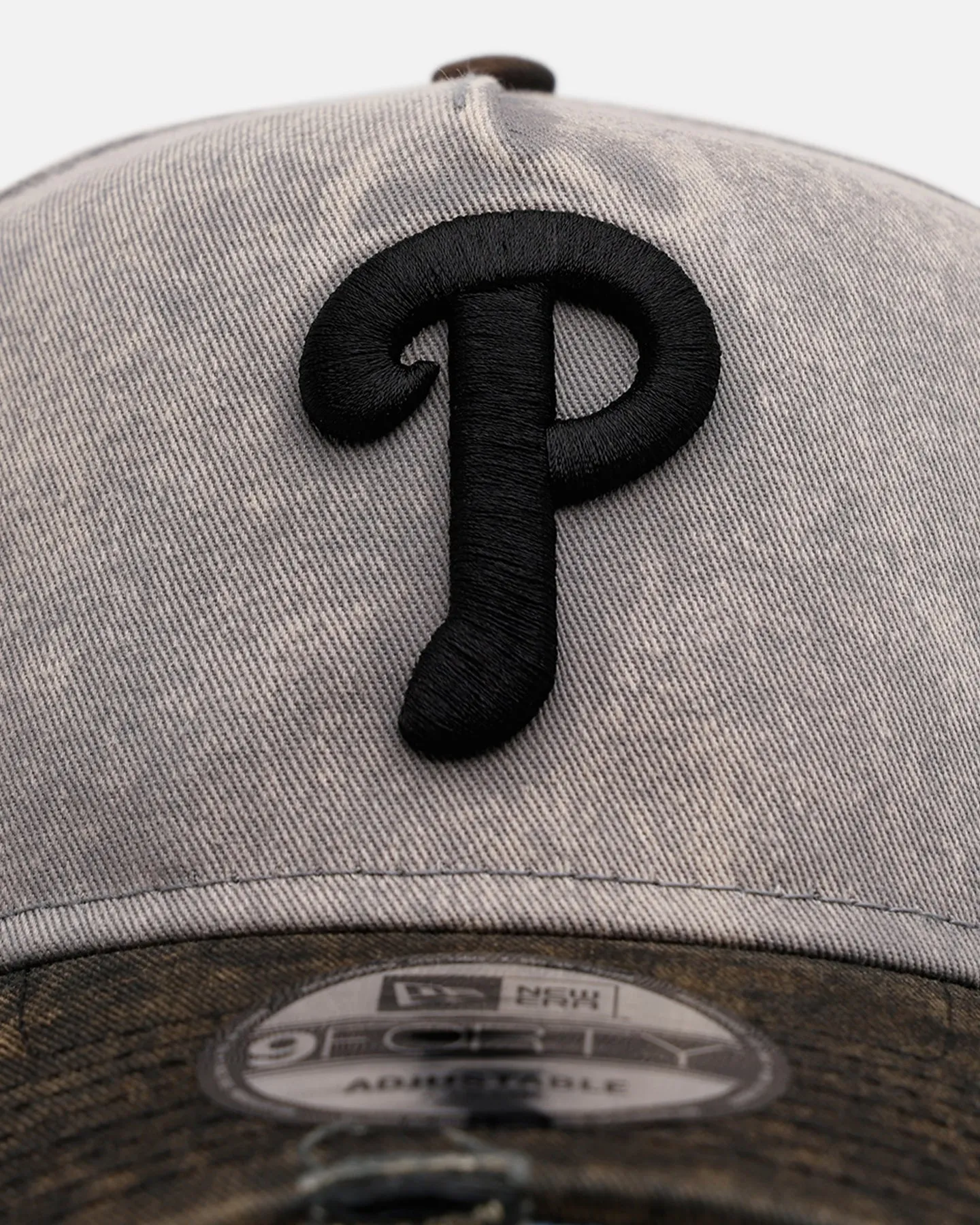 New Era Philadelphia Phillies 'Washed Storm Gray' 9FORTY A-Frame Snapback Gray sold by Culture Kings product image thumbnail 5