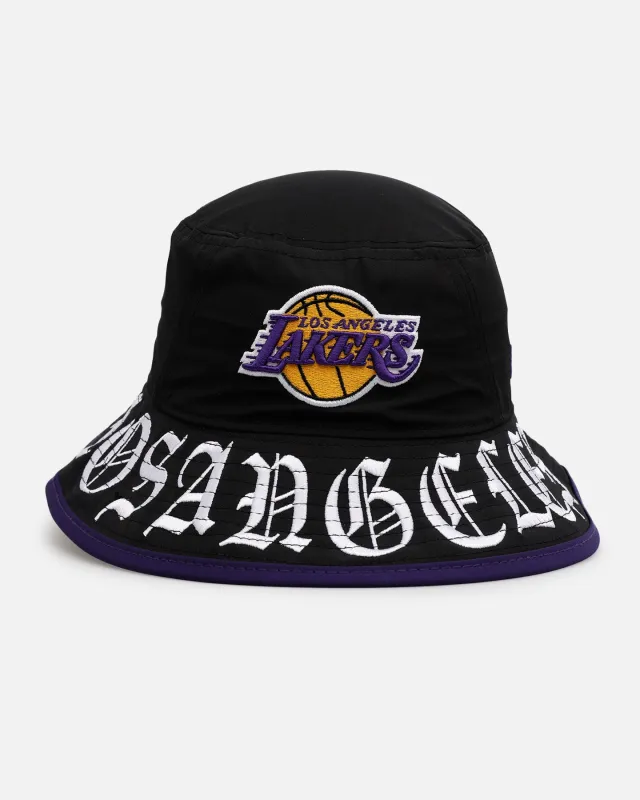 New Era Los Angeles Lakers 'Summer League' Bucket Hat Black sold by Culture Kings