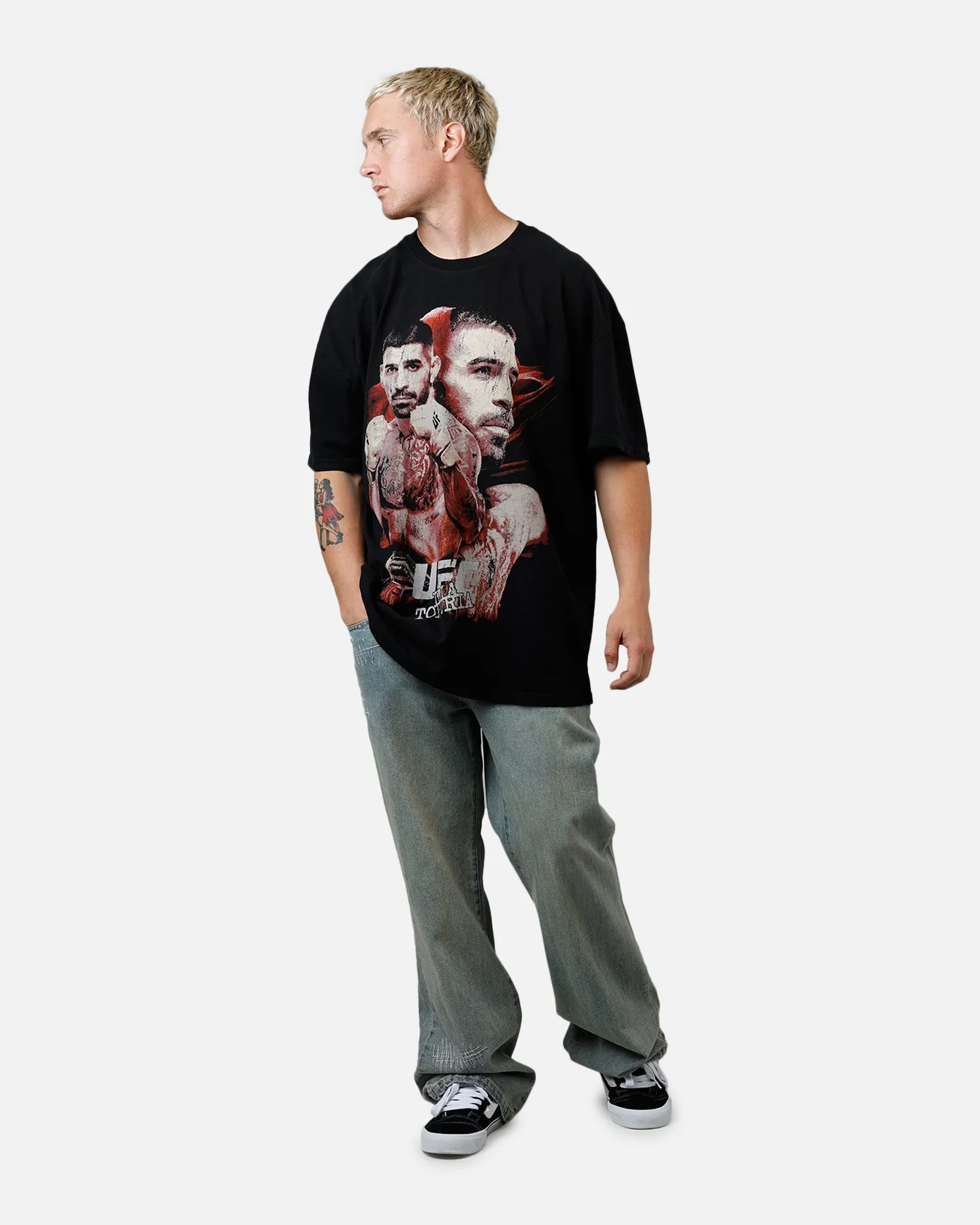 UFC By Culture Kings Ilia Topuria UFC 317 T-Shirt Black sold by Culture Kings product image thumbnail 3