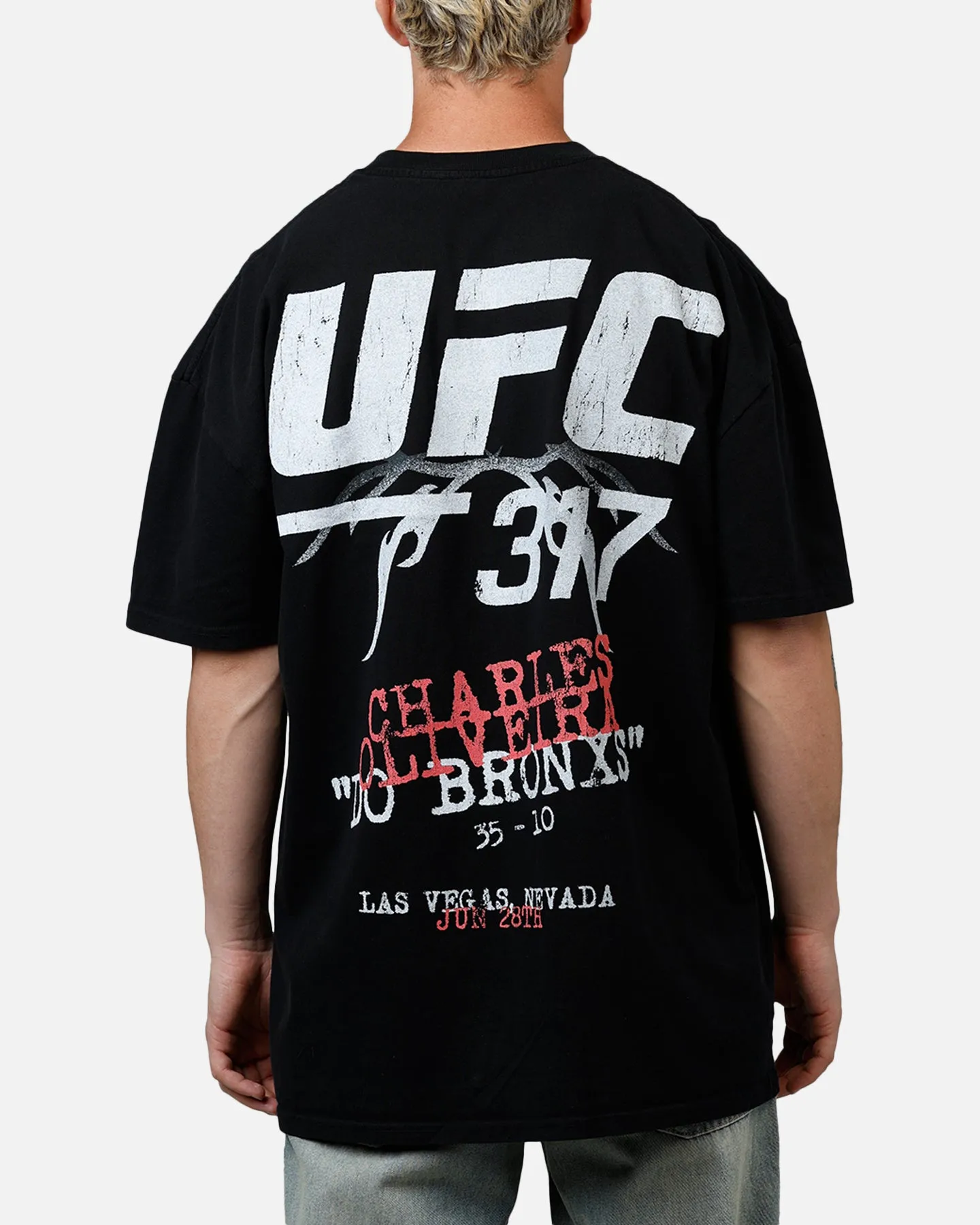 UFC By Culture Kings Charles Oliveira UFC 317 T-Shirt Black sold by Culture Kings product image thumbnail 2