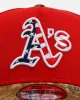 New Era Oakland Athletics 'Stars And Stripes' 9FORTY A-Frame Snapback Red sold by Culture Kings