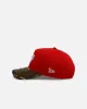 New Era Oakland Athletics 'Stars And Stripes' 9FORTY A-Frame Snapback Red sold by Culture Kings