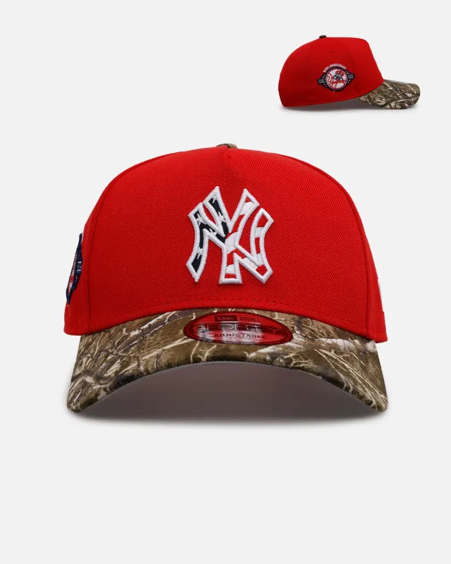 New Era New York Yankees 'Stars And Stripes' 9FORTY A-Frame Snapback Red sold by Culture Kings