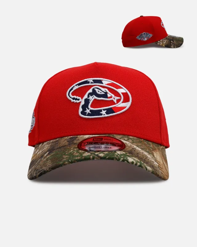 New Era Arizona Diamondbacks 'Stars And Stripes' 9FORTY A-Frame Snapback Red sold by Culture Kings
