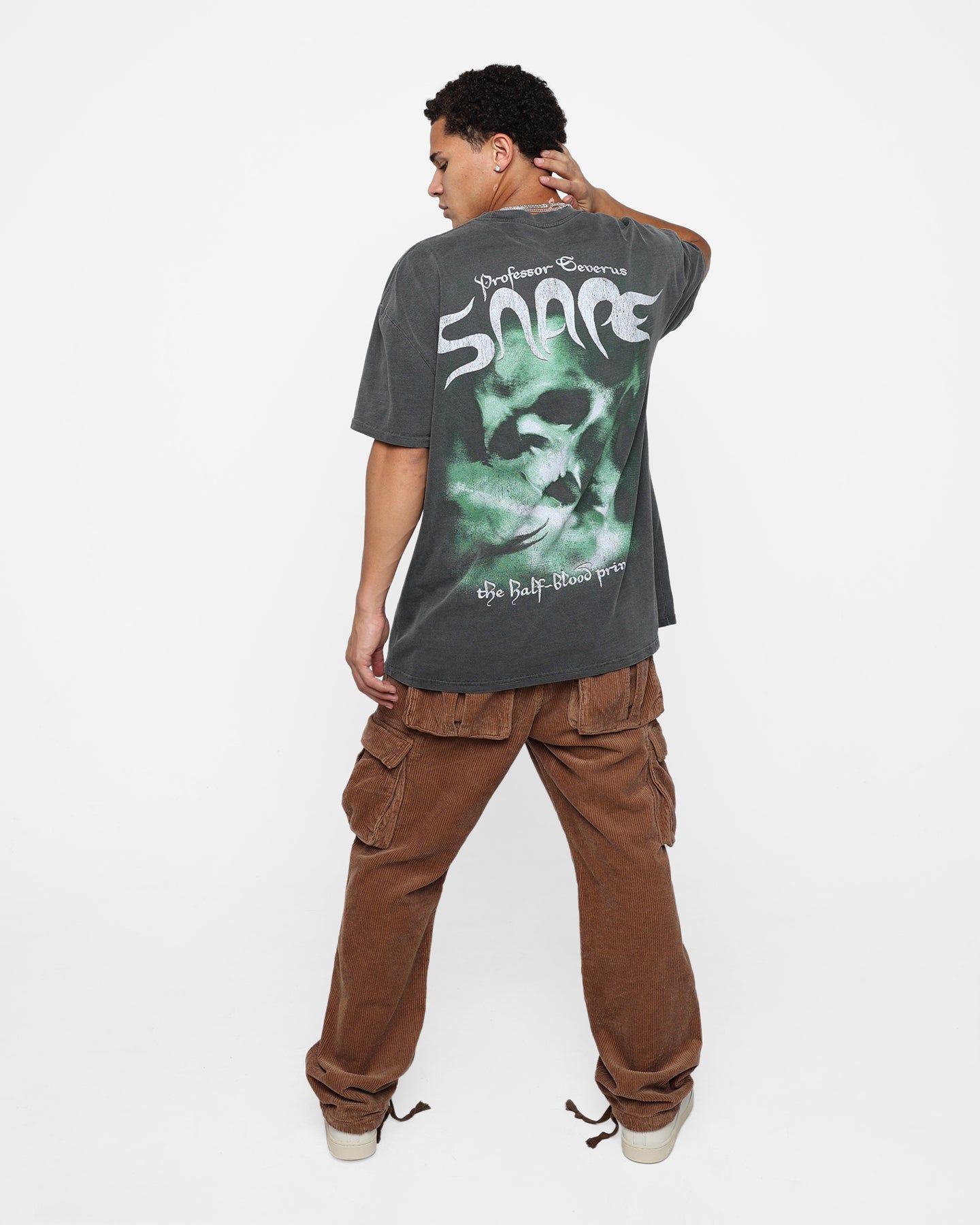 American Thrift X Harry Potter Snape Heavyweight Vintage T-Shirt Black Wash sold by Culture Kings product image thumbnail 3