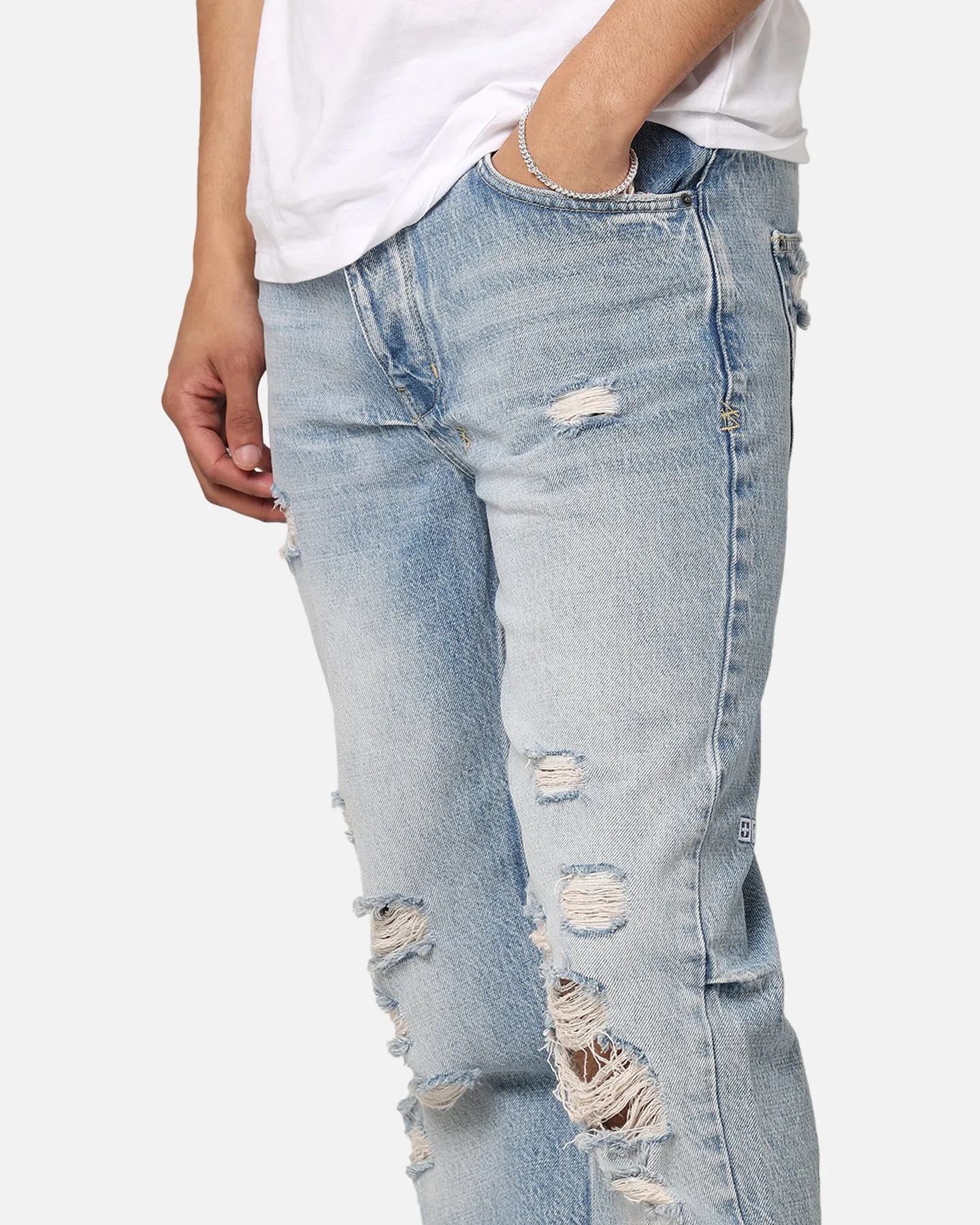 Ksubi Hazlow Nu Heritage Trashed Denim Jeans Denim sold by Culture Kings product image thumbnail 4