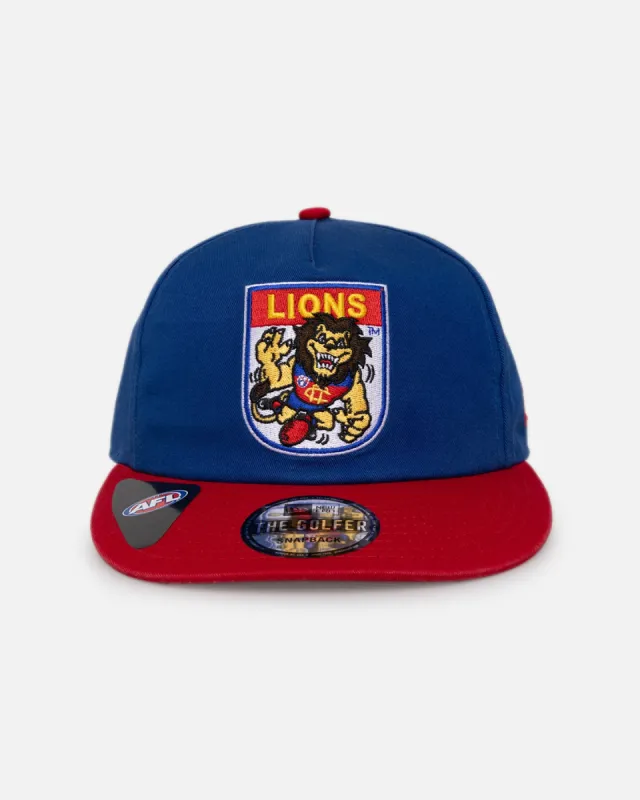 New Era Brisbane Lions Official Team Golfer Snapback OTC sold by Culture Kings