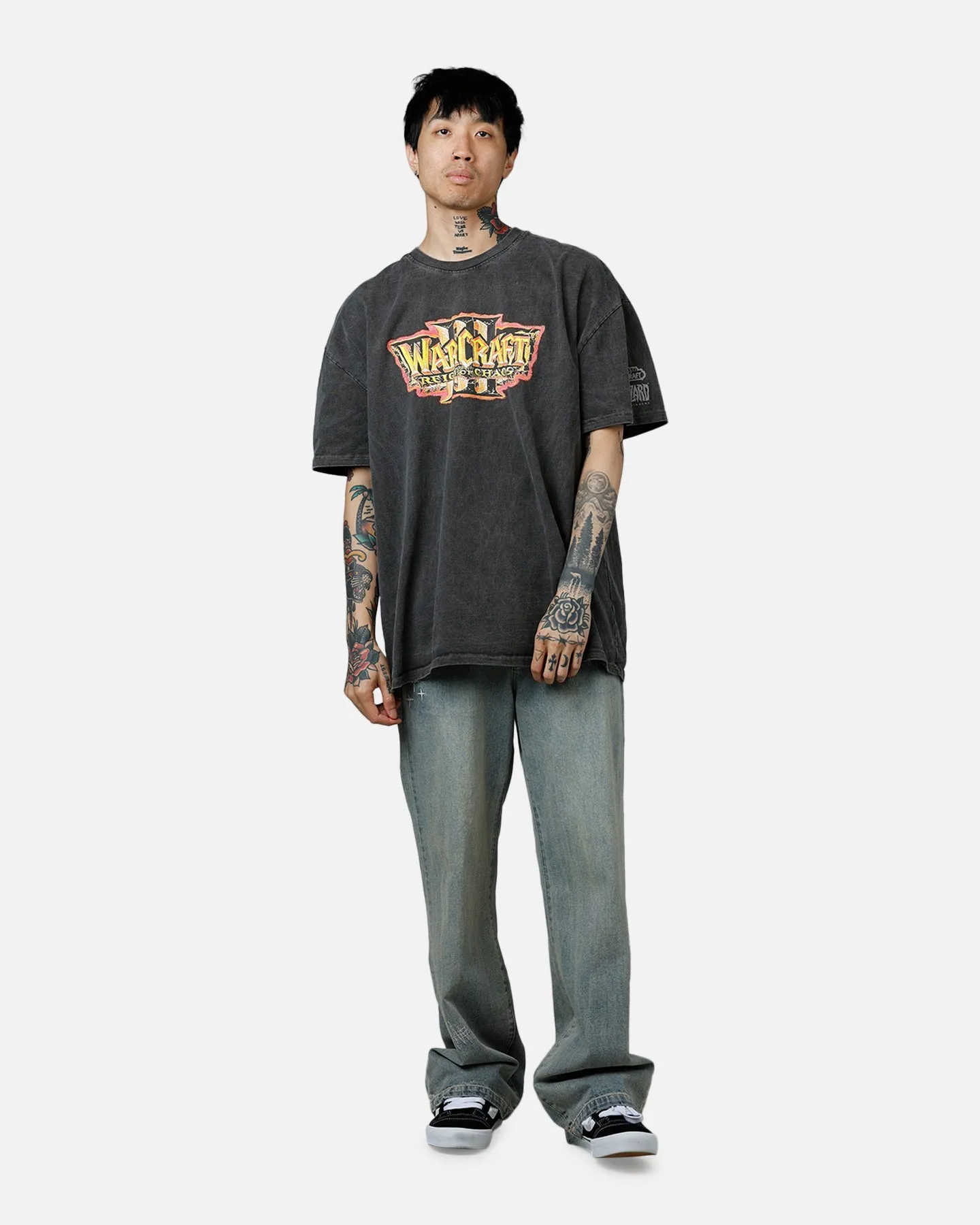 American Thrift X Warcraft: Reign Of Chaos T-Shirt Black Wash sold by Culture Kings product image thumbnail 3