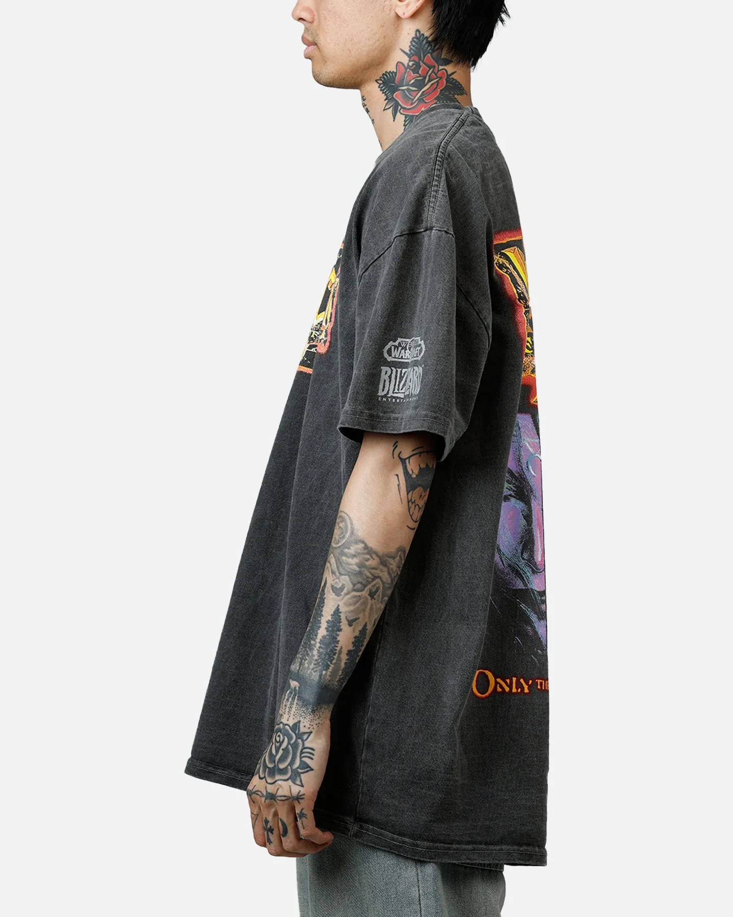 American Thrift X Warcraft: Reign Of Chaos T-Shirt Black Wash sold by Culture Kings product image thumbnail 5