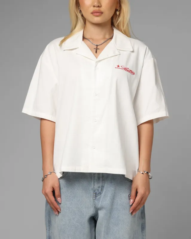 Loiter Daytona Button Up Shirt White sold by Culture Kings