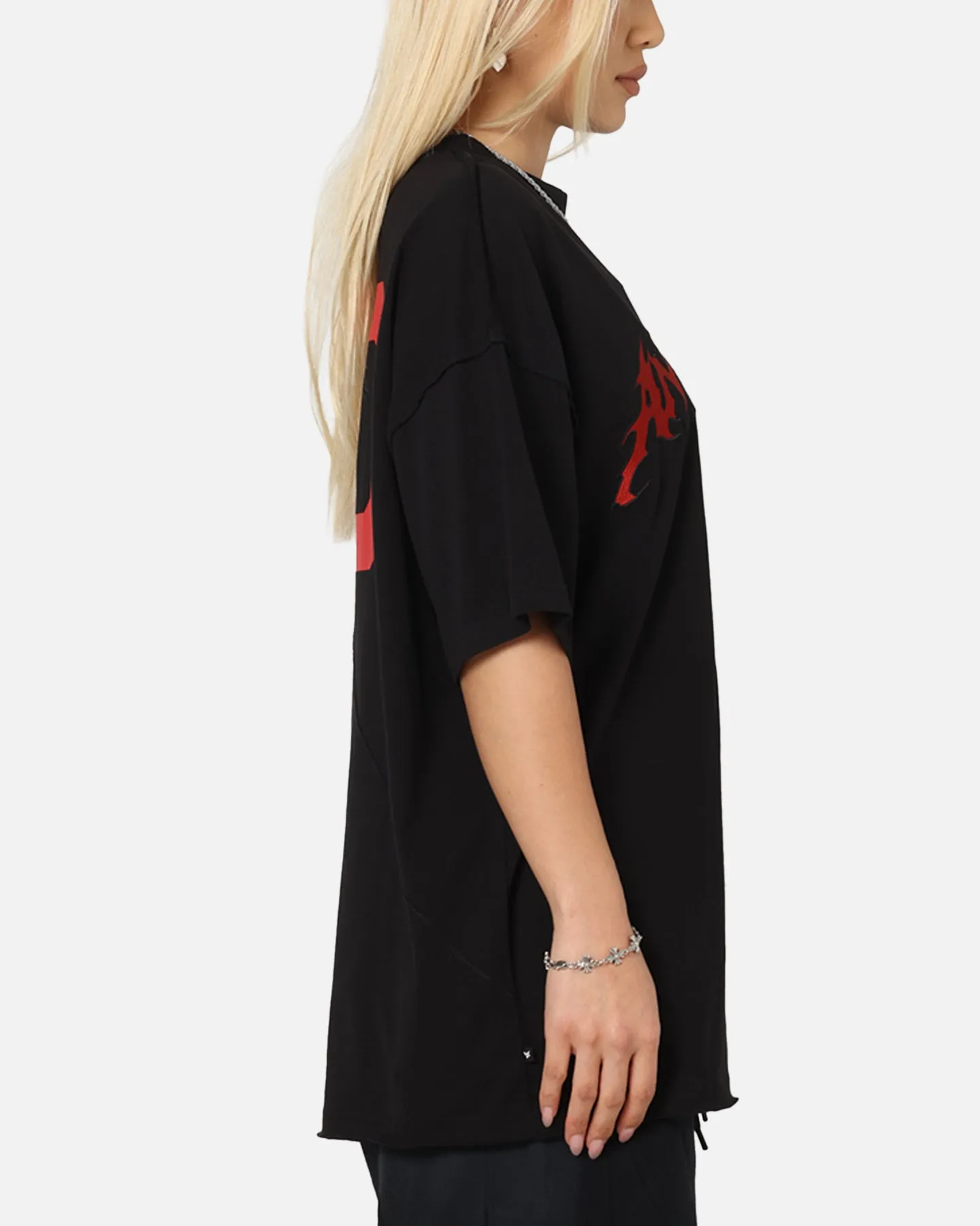 The Anti Order Mosh Non Seam T-Shirt Black/Red sold by Culture Kings product image thumbnail 5
