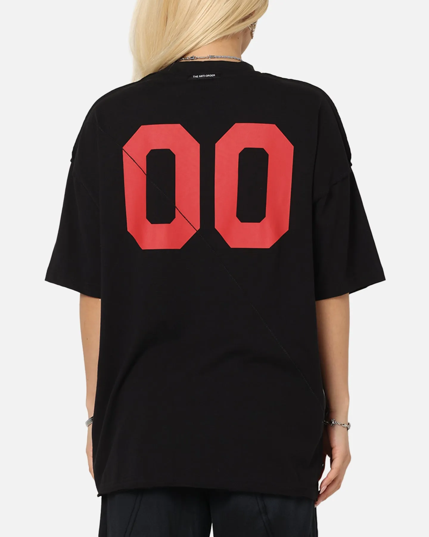 The Anti Order Mosh Non Seam T-Shirt Black/Red sold by Culture Kings product image thumbnail 2