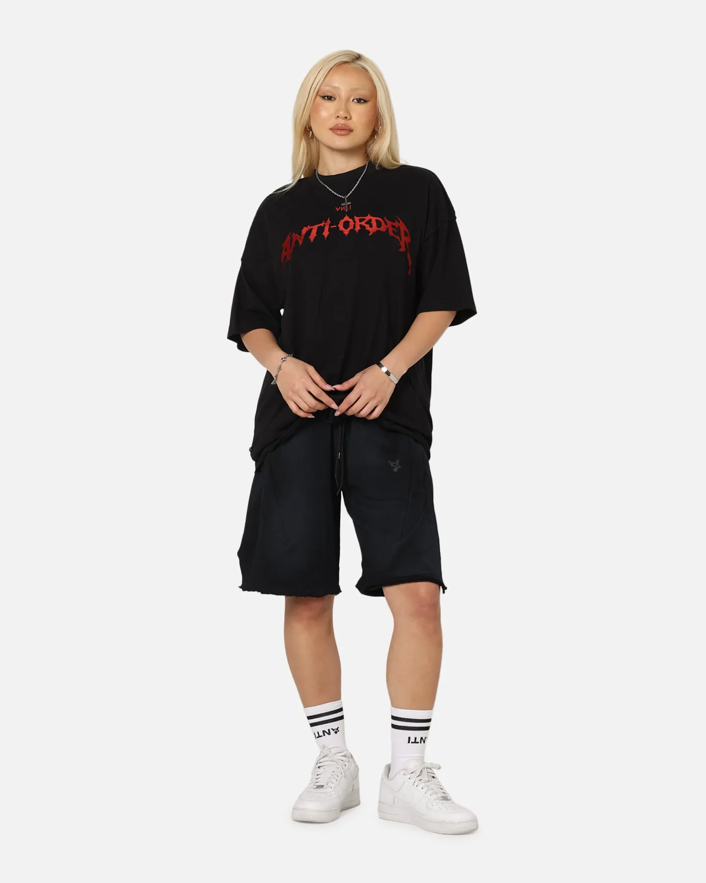 The Anti Order Mosh Non Seam T-Shirt Black/Red sold by Culture Kings product image thumbnail 3