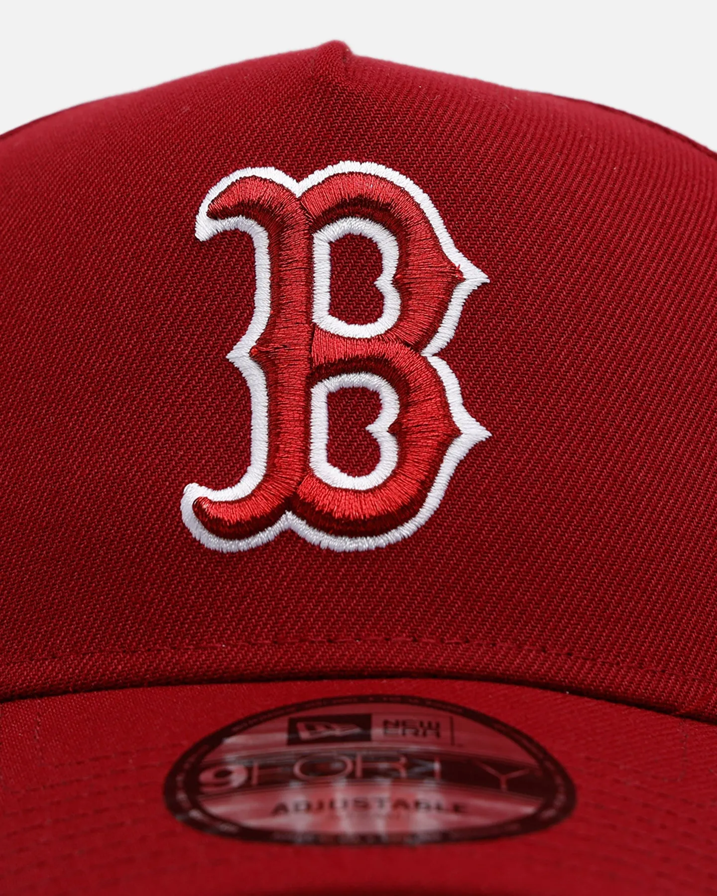 New Era Boston Red Sox 'Candy Apple' 9FORTY A-Frame Snapback Cardinal sold by Culture Kings product image thumbnail 5