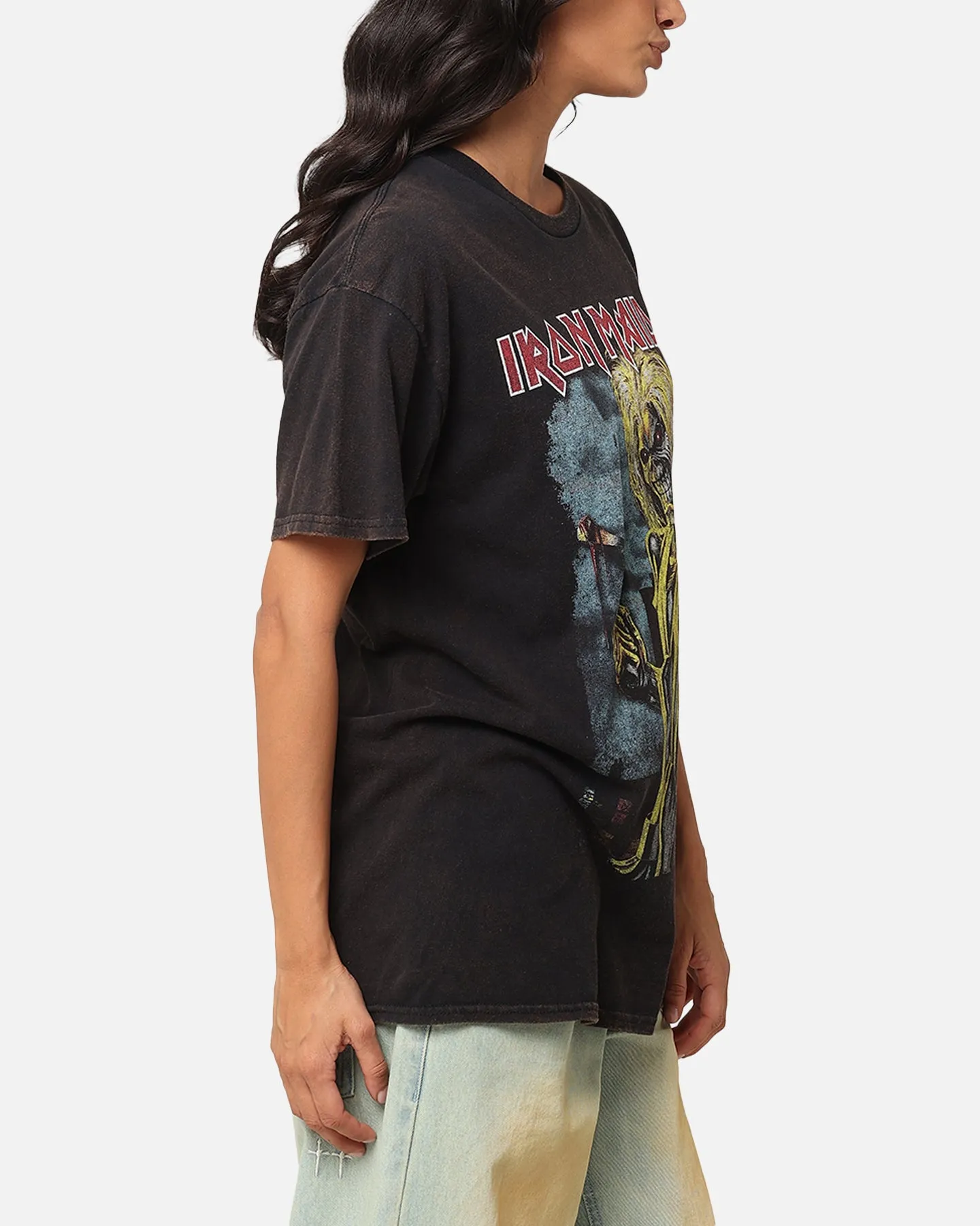 Iron Maiden Killers Green T-Shirt Black Vintage sold by Culture Kings product image thumbnail 4