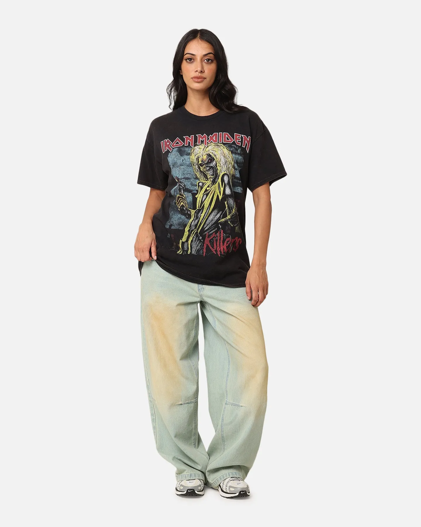 Iron Maiden Killers Green T-Shirt Black Vintage sold by Culture Kings product image thumbnail 2