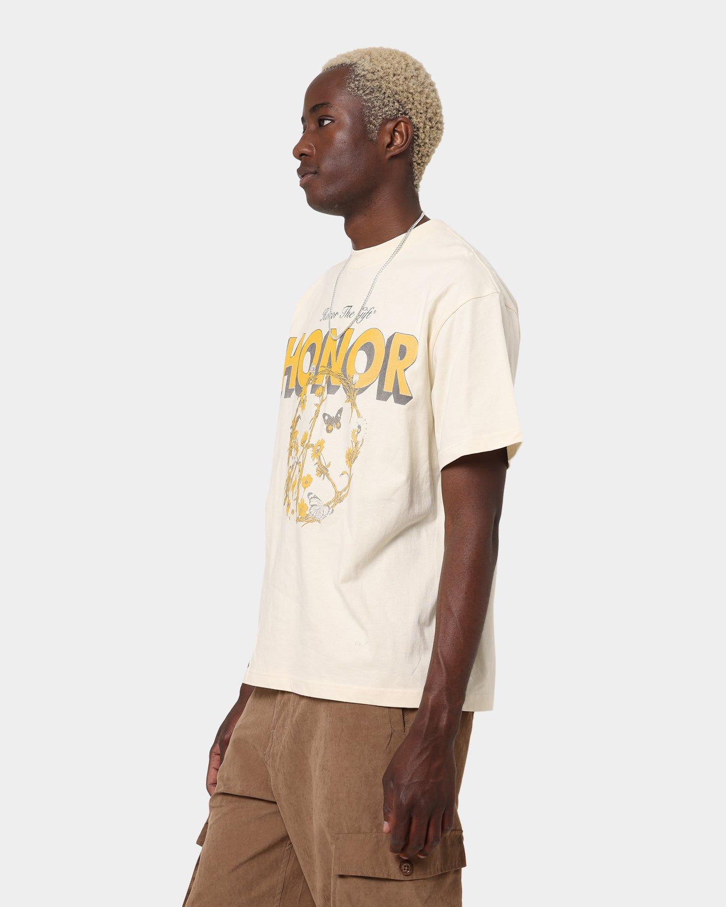 Honor The Gift Honor Peace T-Shirt Cream sold by Culture Kings product image thumbnail 6