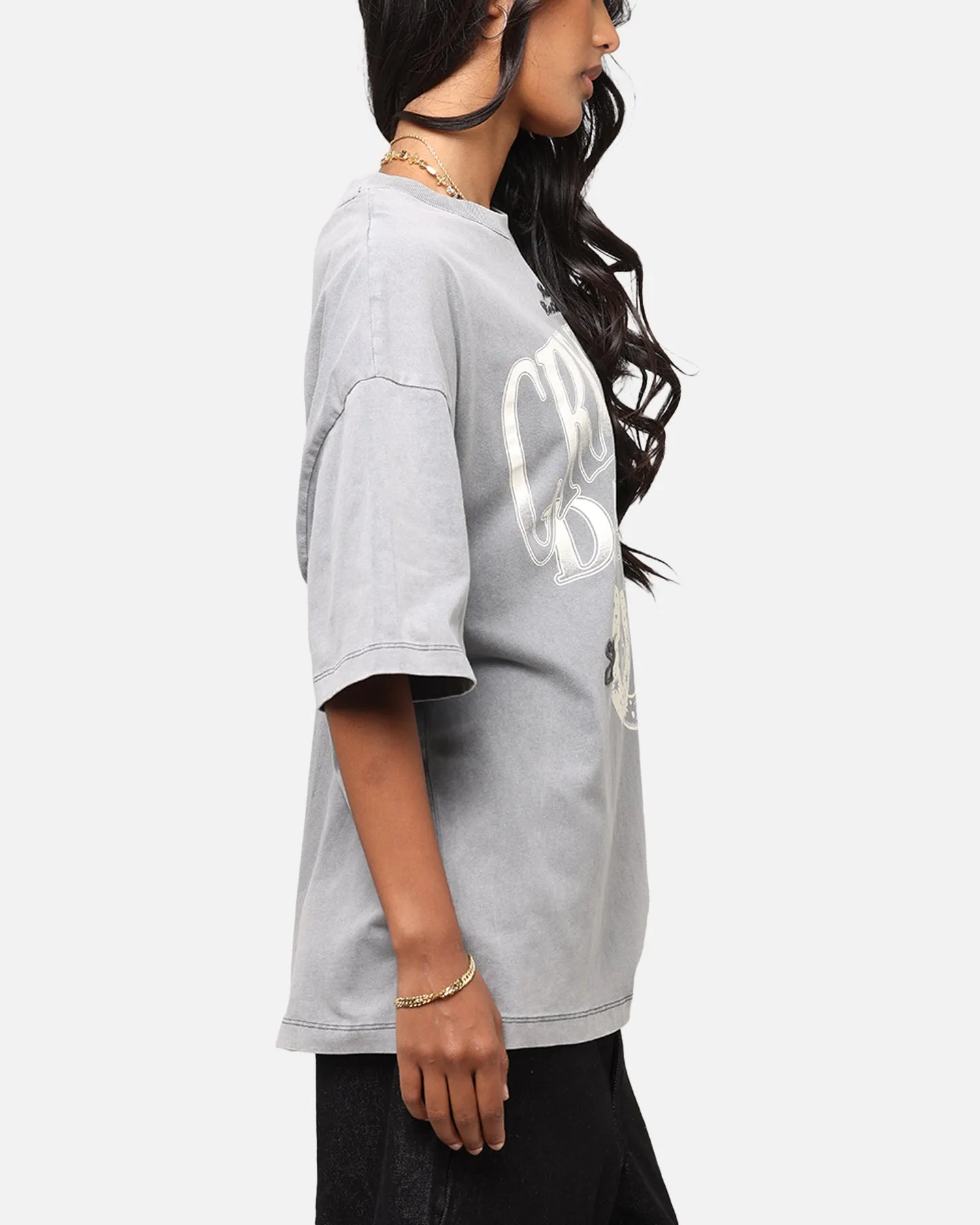 Criminal Damage Horseshoe T-Shirt Washed Black sold by Culture Kings product image thumbnail 4