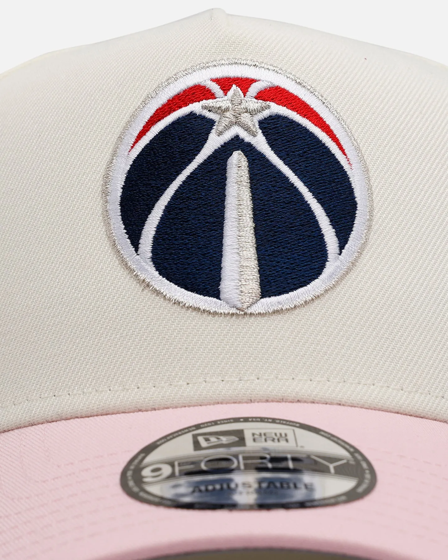 New Era Washington Wizards 'Pink Lemonade' 9FORTY A-Frame Snapback Pink/Yellow sold by Culture Kings product image thumbnail 5