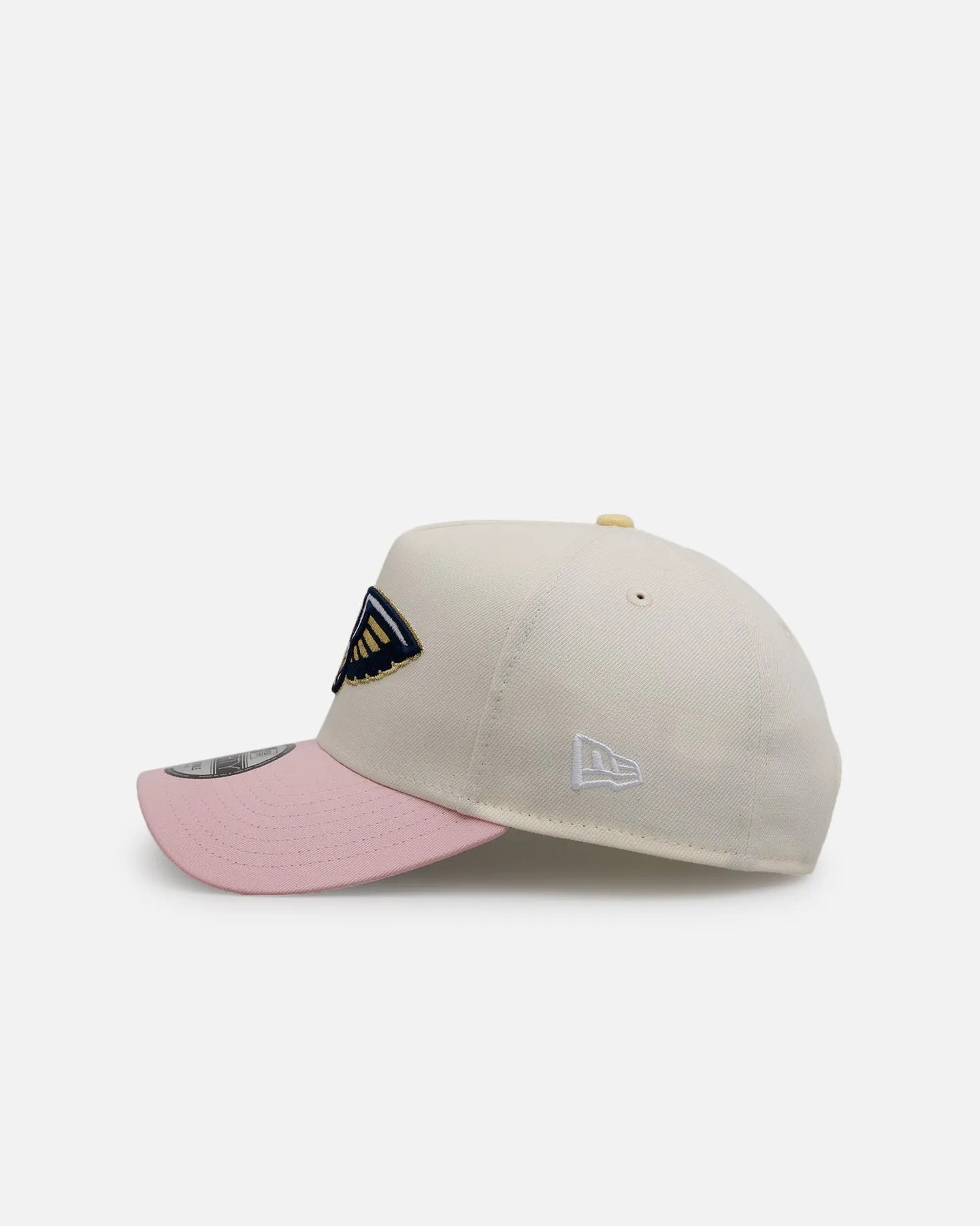 New Era New Orleans Pelicans 'Pink Lemonade' 9FORTY A-Frame Snapback Pink/Yellow sold by Culture Kings product image thumbnail 4