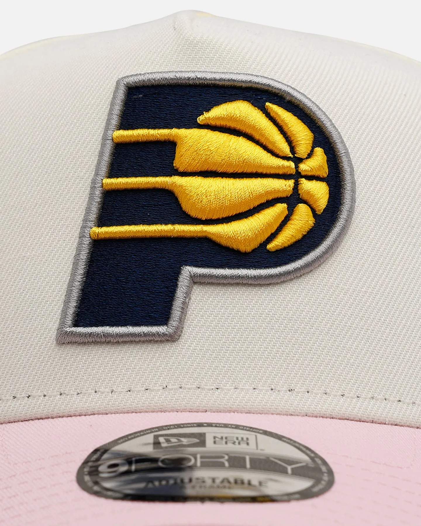 New Era Indiana Pacers 'Pink Lemonade' 9FORTY A-Frame Snapback Pink/Yellow sold by Culture Kings product image thumbnail 5