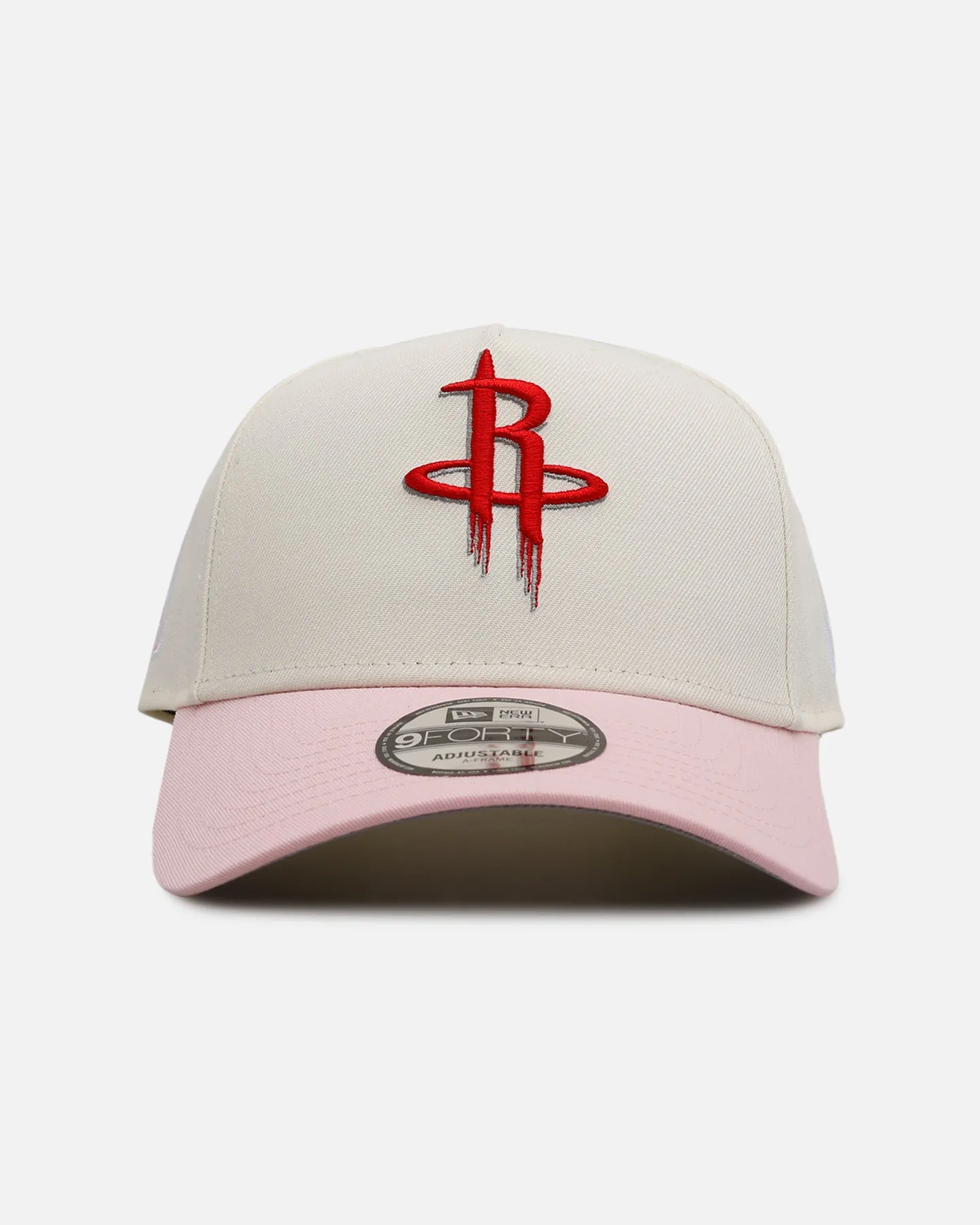 New Era Houston Rockets 'Pink Lemonade' 9FORTY A-Frame Snapback Pink/Yellow sold by Culture Kings