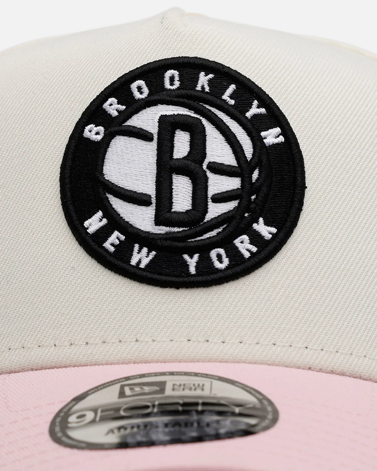 New Era Brooklyn Nets 'Pink Lemonade' 9FORTY A-Frame Snapback Pink/Yellow sold by Culture Kings product image thumbnail 5